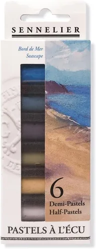 Vista 3 de SENNELIER Pastel francés extra suave para artistas profesionales, inspirado en otoño, juego de 6
