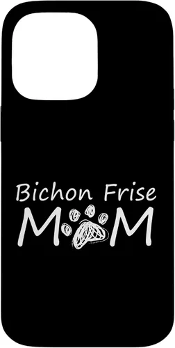 Vista 21 de iPhone 16 Bichon Frise Mom Owner Breed Dog Mommy Puppy Mother Mama Case