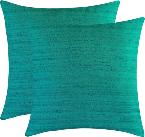 Vista 15 de The White Petals Fundas de cojín lumbar azules, lujosas, elegantes y decorativas (12 x 16 pulgadas, paquete de 2)