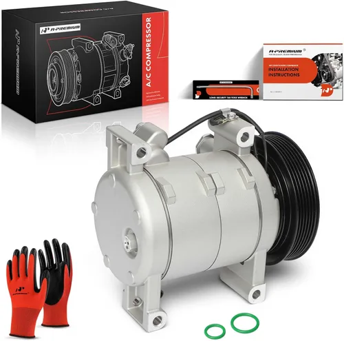 Vista 10 de A-Premium Compresor de aire acondicionado con embrague compatible con Isuzu Axiom 2002-2004, Amigo 1998-2000, Trooper 2002, Rodeo Sport 2001-2003
