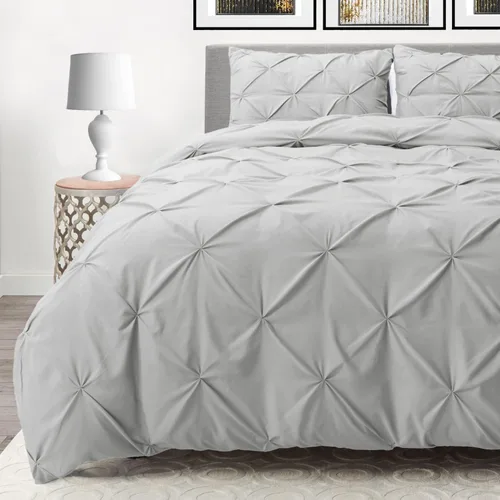 Vista 12 de Nestl Bedding - Juego de 3 piezas de edredón de microfibra con fundas de almohada