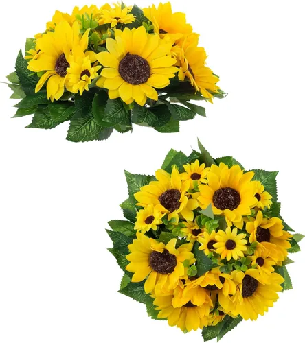 Vista 16 de BLOSMON Bolas de Flores para Bodas, Centros de Mesa de Rosas, 2 Piezas, Flores Artificiales Negras, Bolas Florales Colgantes, Decoración de Arreglos