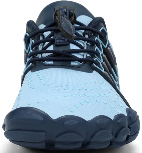 Vista 2 de Kricely Zapatos minimalistas para hombre, zapatos de entrenamiento con puntera ancha, suela cero caída