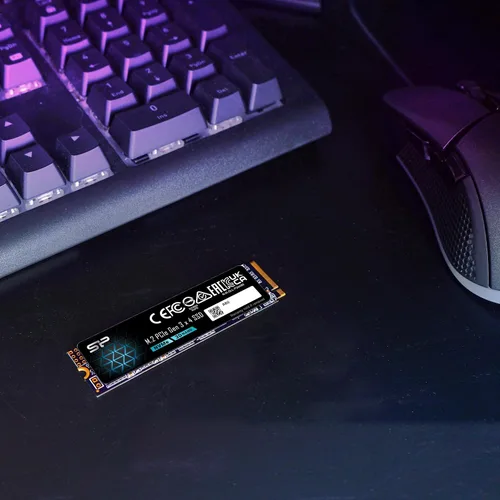 Vista 3 de Silicon Power - Unidad de estado sólido SSD NVMe M.2 PCIe Gen3x4 2280 (SP128GBP34A60M28) 128 GB