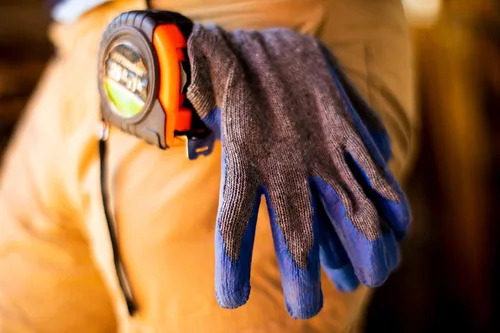 Vista 8 de G & F Products 150 pares de guantes de punto con palma sumergida en látex de grado económico, guantes de trabajo con revestimiento de nitrilo