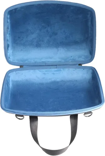 Vista 3 de co2CREA Estuche rígido de transporte para altavoz portátil JBL Xtreme 3/2, negro + azul Bolsa de viaje portátil de repuesto con correa de hombro