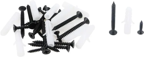 Vista 8 de Coshar 4 soportes de estante de 6 pulgadas para estante de hierro, soportes flotantes para estantes montados en la pared para cocina, baño