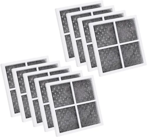 Vista 11 de Nispira Filtro de aire de repuesto compatible con refrigerador LG LT120F Kenmore Elite 469918 ADQ73214402, ADQ73214404-2 paquetes