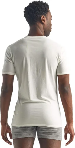 Vista 2 de Icebreaker Merino Men's Anatomica Short Sleeve V-Neck T-Shirt