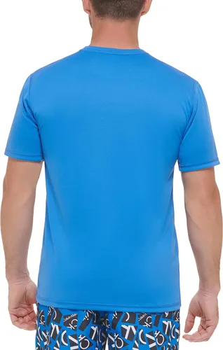 Vista 3 de Calvin Klein Manga corta ligera de secado rápido para hombre, protección UPF 40+