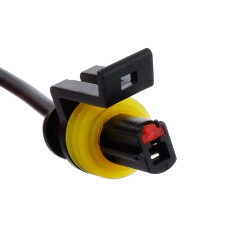 Vista 4 de MUYI Juego de 5 conectores de cable de 1 pin 18 AWG, impermeables, kit de conectores eléctricos con coleta de 3.9 in, serie Weatherpack de 0.059 in