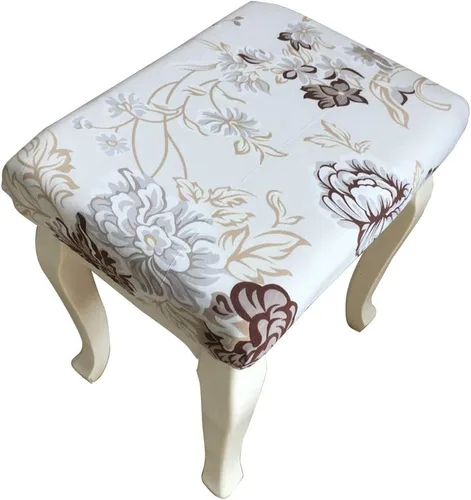 Vista 16 de Fundas de taburete Rectángulo Estiramiento Funda de Asiento de Silla Transpirable Asiento Contador Cubierta de Taburete Estilo 1
