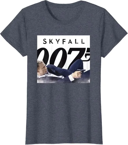 Vista 48 de Official James Bond 007 Camiseta Skyfall, Negro