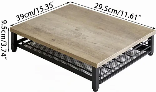 Vista 3 de IBUYKE Soporte de madera para cápsulas de café para K-Cup, capacidad de 35 Greige