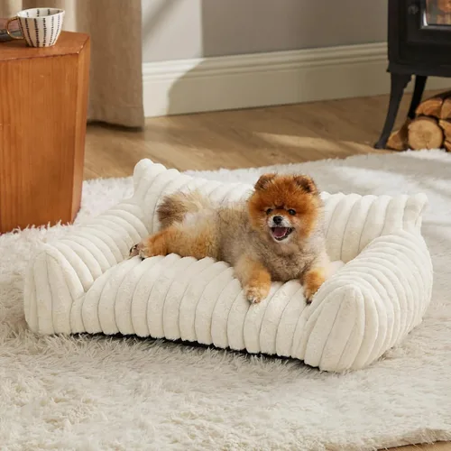 Vista 7 de Nolipaw Cozy Plush Pet Sofa, X-Small