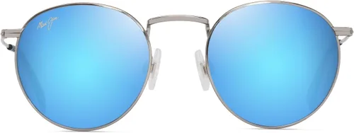 Vista 8 de Maui Jim Gafas de sol redondas Pukaua Oro claro brillante con amarillo/bronce Hcl polarizado