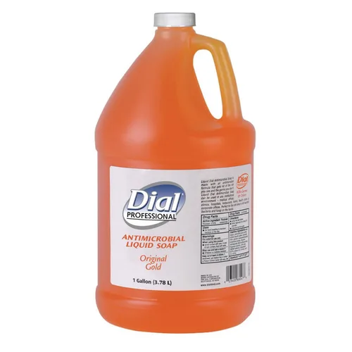 Vista 5 de Liquid Dial jabón antimicrobiano dorado líquido, fragancia floral, botella de 1 galón, Dorado, 4 Eficacia antibacteriana de amplio espectro