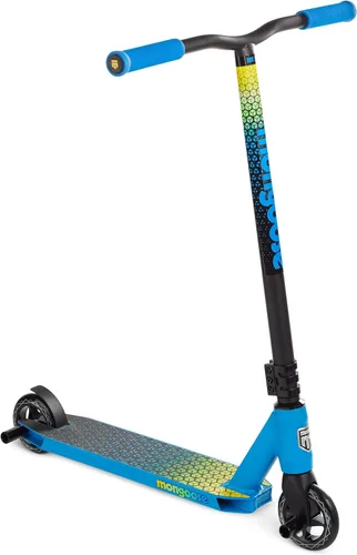 Vista 8 de Mongoose Rise - Patín scooter de estilo libre para trucos y acrobacias, para niños, jóvenes, adultos, hombres y mujeres a partir de 8 años, cubierta