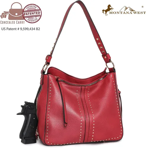 Vista 3 de Montana West Bolso de hombro oculto para mujer, bolso cruzado de moda