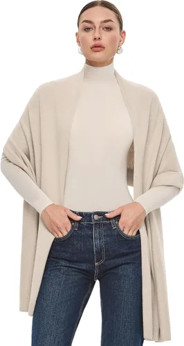 Vista 8 de PULI Bufanda y chal tipo pashmina para mujer, accesorio para vestido de noche, gran bufanda manta larga, chal para boda nupcial de invierno