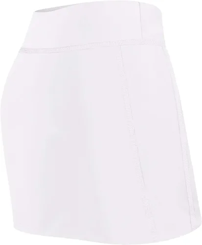 Vista 3 de BLEVONH Faldas de tenis de verano para mujer con pantalones cortos debajo, para pickleball, atletismo, entrenamiento y golf con bolsillos