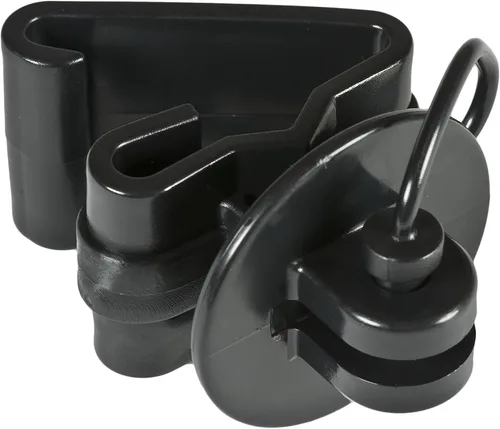 Vista 2 de Zareba ITPLB-Z Pin-lock T-Post Aislador, 25 por bolsa, Negro