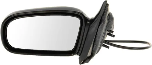Vista 141 de TRQ Espejo plegable con calefacción eléctrica del lado del conductor con indicador de punto ciego pintura a juego negro liso compatible con Kia