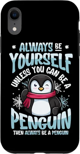 Vista 24 de Always Be Yourself Unless You Can Be A Penguin Case for iPhone 16