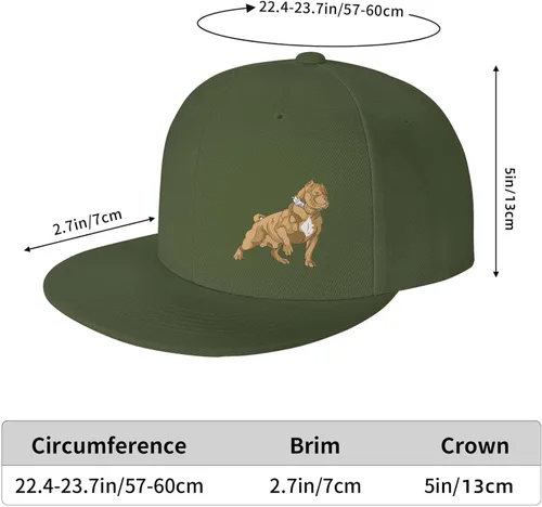 Vista 8 de Gorra de béisbol American Bully con ala ajustable, gorra de béisbol de moda