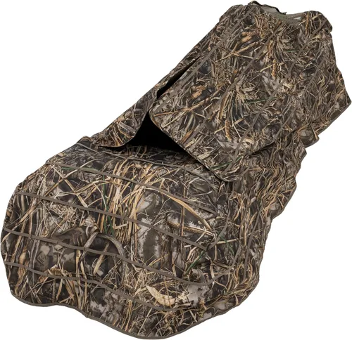 Vista 2 de ALPS OutdoorZ Legend Layout Blind - Persiana de caza, diseño de silla de gravedad cero, suelo impermeable, pantalla frontal de malla, puerta trasera
