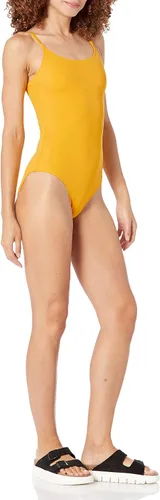 Vista 4 de Tienda Essentials Bañador de una pieza con tirantes finos para mujer
