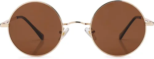 Vista 8 de Pro Acme - Gafas de sol polarizadas redondas para hombre y mujer, estilo John Lennon