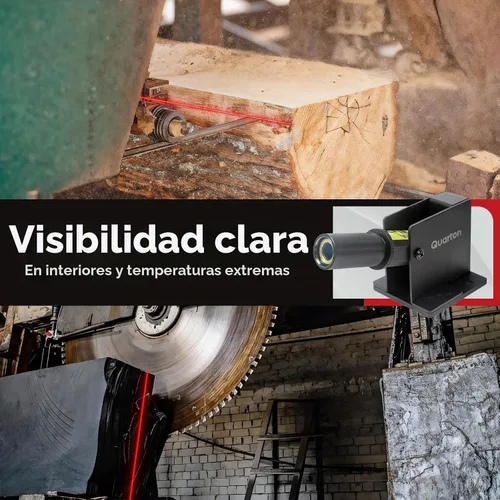 Vista 2 de Nivel láser ML-100 generador de línea roja para corte a gran escala interior, medición, alineación, construcción, proyector láser, impermeable