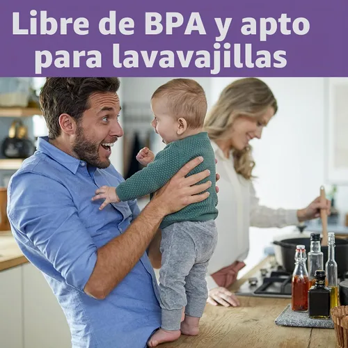 Vista 7 de Philips AVENT Cepillo para biberón y tetina de bebé, gris, SCF145/18 Cabezal de cepillo curvo, punta de pezón moldeada, fácil de limpiar con un solo