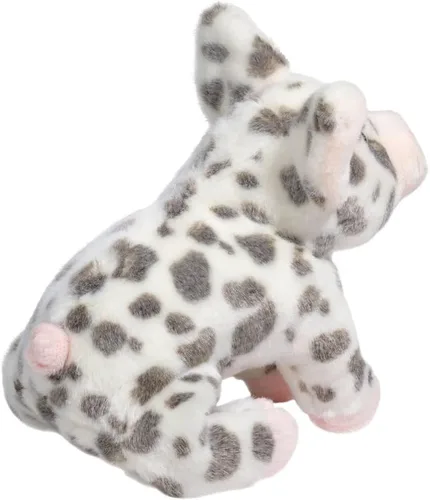 Vista 6 de Douglas Pequeño animal de peluche de cerdo manchado Pauline