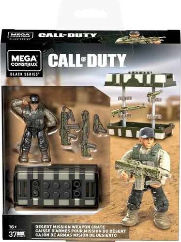 Vista 4 de Mega Construx Call of Duty Desert Mission - Caja para armas