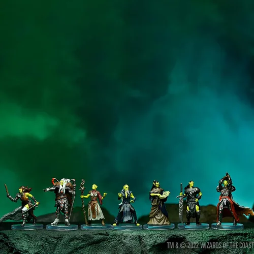 Vista 9 de Dungeons & Dragons D&D Icons of the Realms: Githyanki Warband - Juego de 7 figuras prepintadas, miniaturas RPG