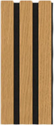 Vista 15 de IZODEKOR Paneles de pared acústicos de madera de 23.5 x 23.5 pulgadas (paquete de 2) – Paneles decorativos absorbentes de sonido para decoración