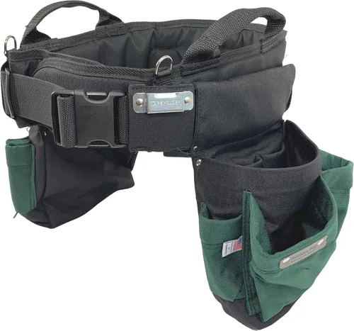Vista 7 de BOULDER BAG Professional Electrician's MAX Combo con cómodo cinturón de herramientas de soporte de espalda, hebilla de liberación rápida, cinturón