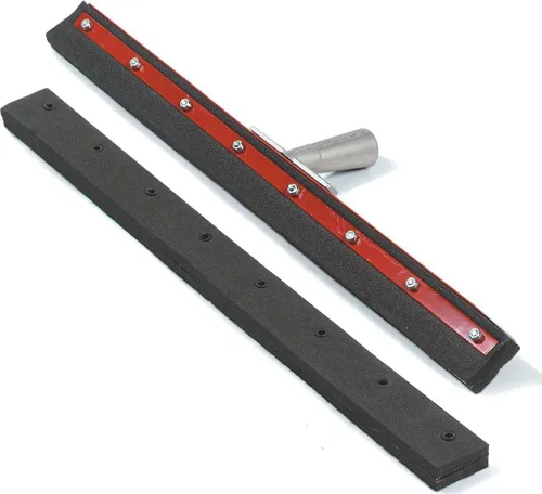 Vista 2 de SPARTA Flo-Pac - Escobilla de espuma doble resistente para limpieza profesional de suelos y cocina, 24 pulgadas, color negro, (paquete de 6)