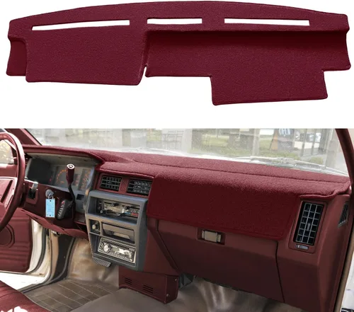Vista 8 de Dash Cover Mat for Nissan D21 Hardbody Pickup Truck 1986-1993(Black) F77 Fcovergurus - Protector de alfombra personalizado para Nissan Pathfinder