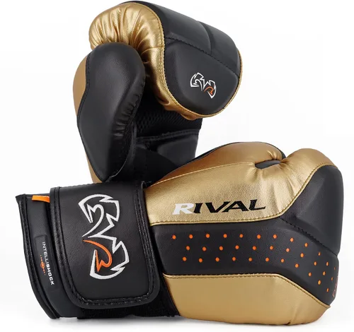 Vista 6 de RIVAL Boxing RB10 Intelli-Shock - Guantes para bolsa, cierre de gancho y bucle, ajuste ergonómico, 1.25 pulgadas de espuma de celda cerrada para uso