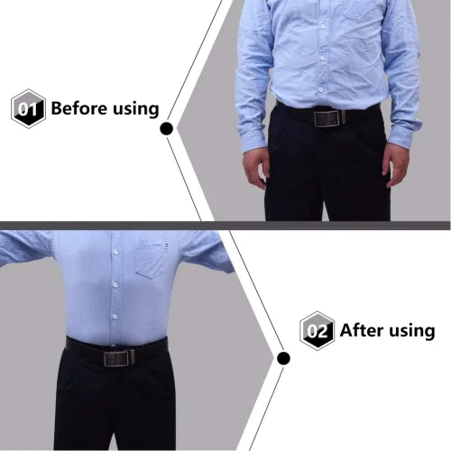 Vista 2 de Camisa para hombre con abrazaderas de bloqueo antideslizantes L