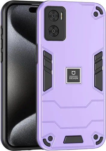 Vista 217 de Funda compatible con Redmi A1, compatible con Redmi A2 2 en 1 [PC dura + TPU], funda de teléfono negra