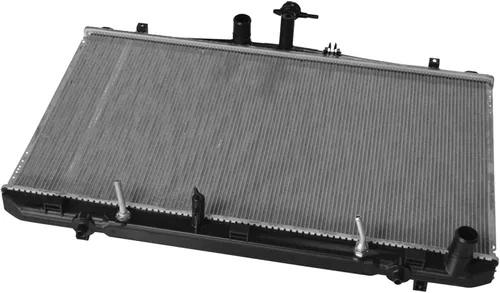 Vista 145 de TRQ Radiador de núcleo de aluminio de 1 fila Compatible con Subaru WRX STI 2.5L Turbo AWD 2015-2020