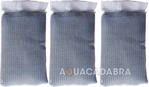 Vista 6 de Fluval Spec/Evo/Flex carbón activado, medios de filtro de acuario de repuesto, paquete de 3, A1377