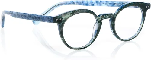Vista 3 de eyebobs Reva - Gafas de lectura unisex prémium para hombres y mujeres Gafas redondas