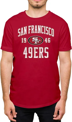 Vista 16 de Hybrid Sports - NFL Established - Officially Licensed Adult Short Sleeve Fan Tee for Men and Women - Team