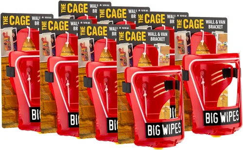 Vista 10 de BIG WIPES Recipiente multisuperficie resistente, paños de limpieza súper absorbentes para manos, superficies y herramientas, recipiente de 80