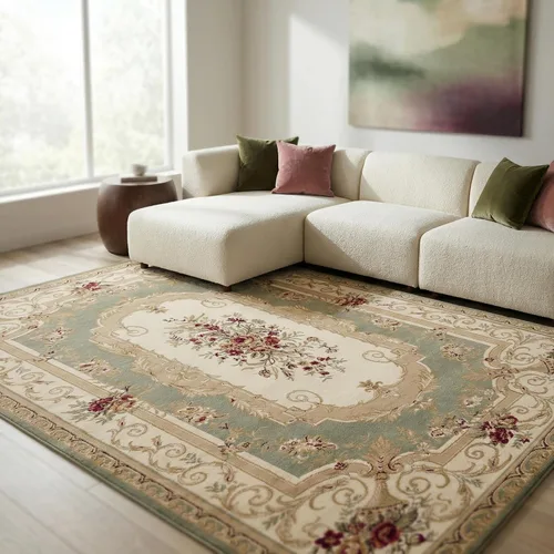 Vista 51 de Unique Loom Versailles Collection - Alfombra tradicional clásica con motivo floral, colección Versailles